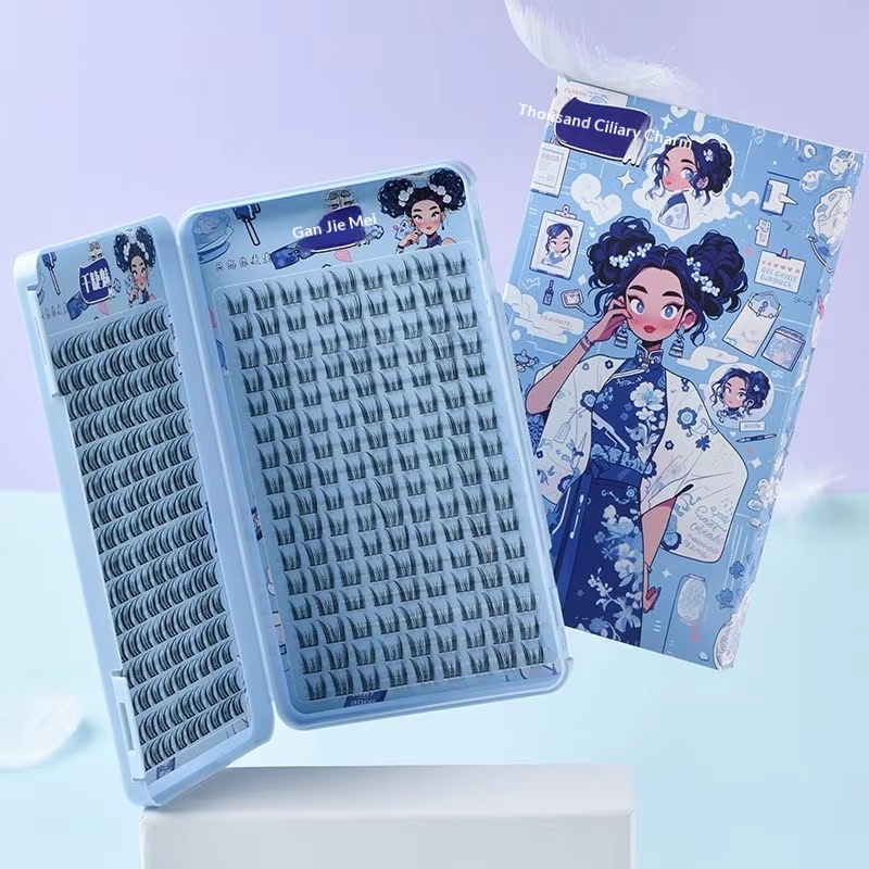 Eyelash Extension For Big Eyes - High-capacity Manga Lash Eyelash Book Natural