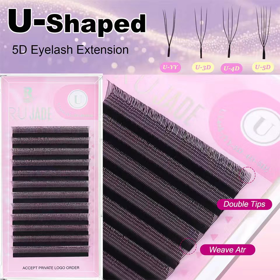 Eyelash Extension Volume Styles - New Style U-Shaped 3D 4D 5D