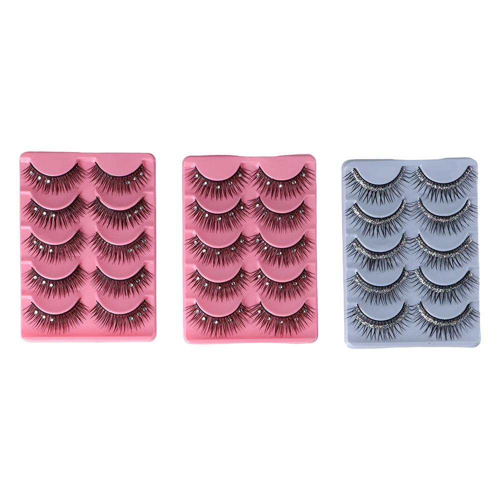 Eyelash Extension For Big Eyes - Lasting Eye Makeup Tool Glitter Sequins