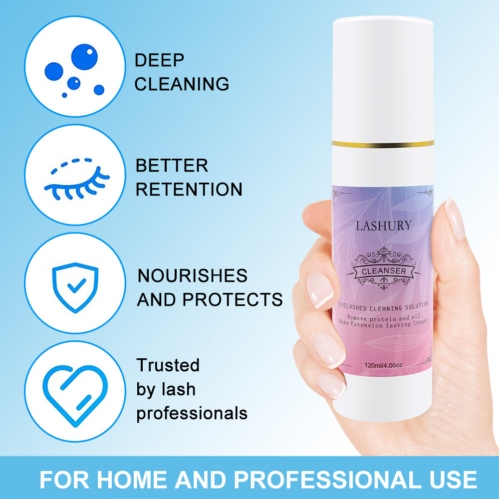 Eyelash Cleansing Mousse Set E - Eyelash Extension For No Eyelid recension och pris