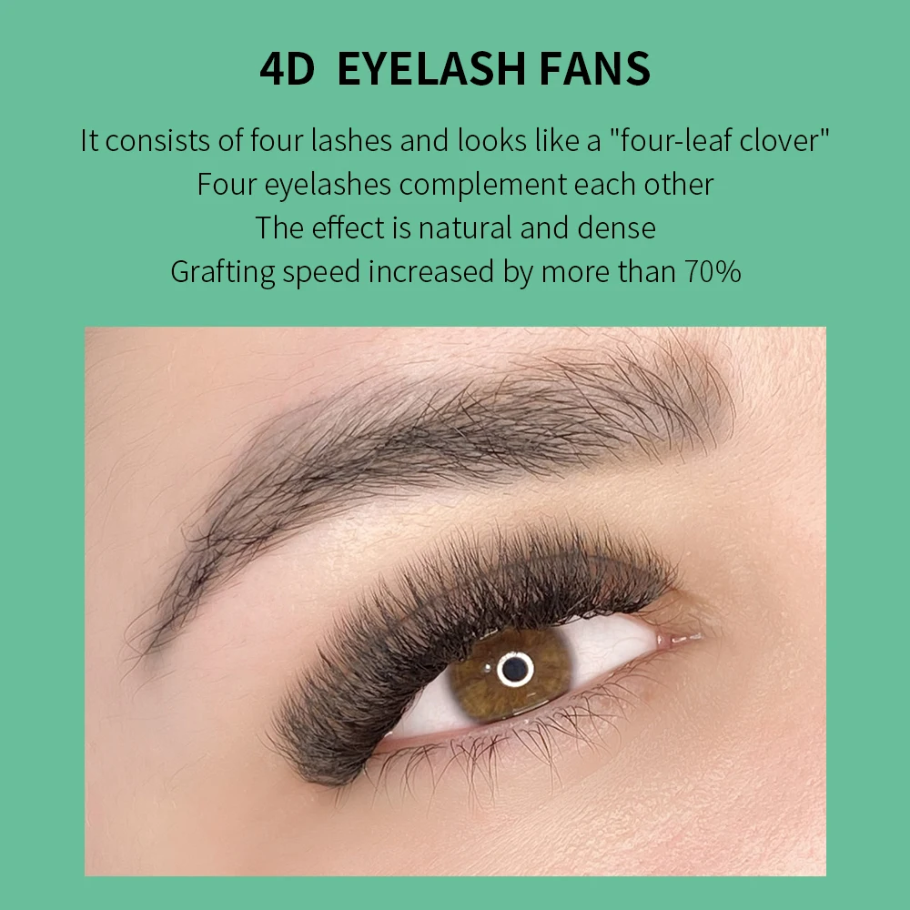GLAMLASH 4D W Shape Eyelash Ex - Eyelash Extension Volume Styles recension och pris