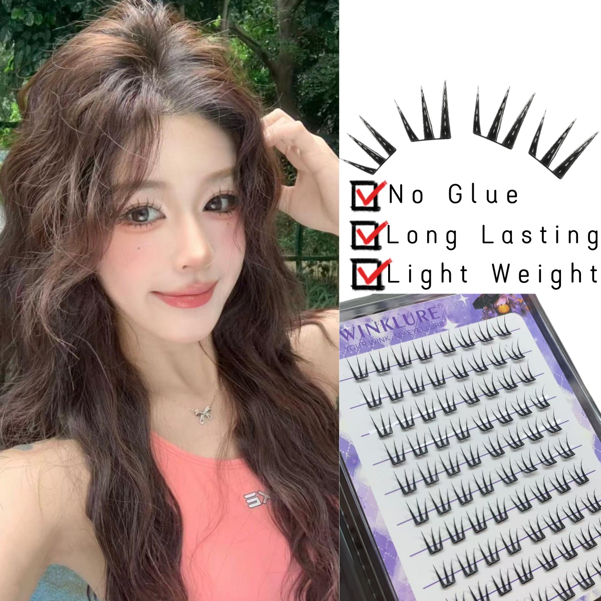 WINKLURE  No-Gule Fairy False  - Eyelash Extension No 10 recension och pris