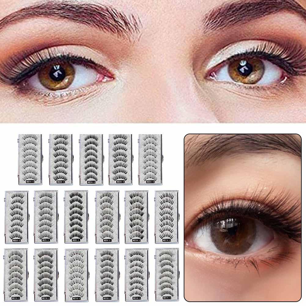 3D Natural Magnetic Eyelashes, - Eyelash Extension Guide recension och pris