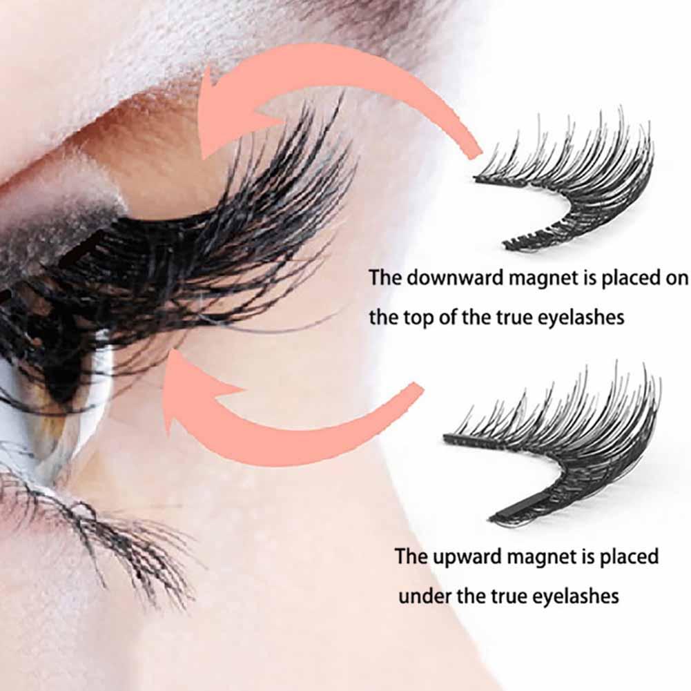 3D Natural Magnetic Eyelashes, - Eyelash Extension Guide recension och pris