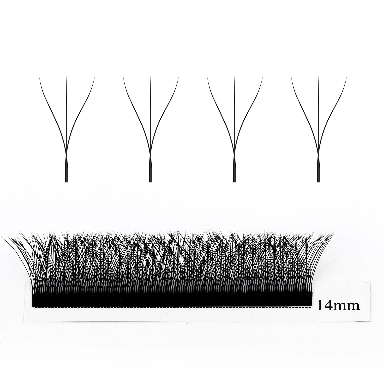Wendy Lashes W Shape Supplies  - Eyelash Extension Human Hair recension och pris