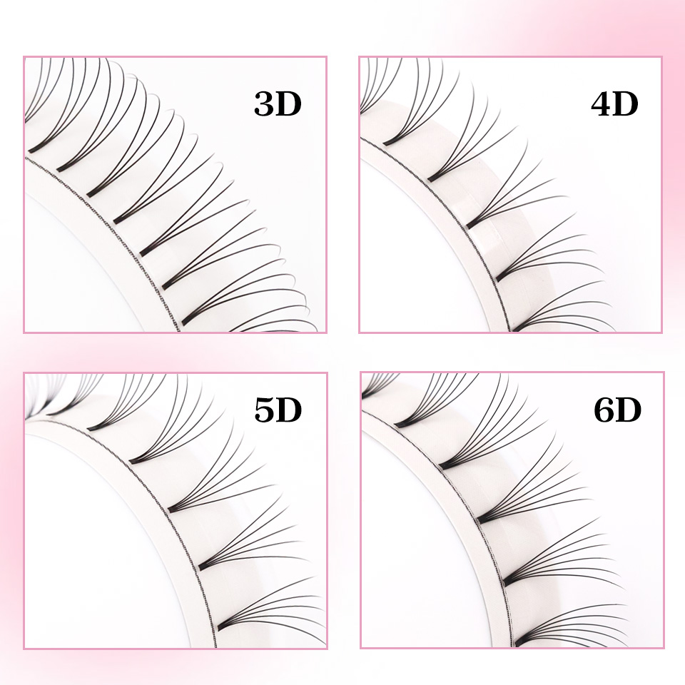 AGUUD Soft Natural Premade Vol - Eyelash Extension Human Hair recension och pris