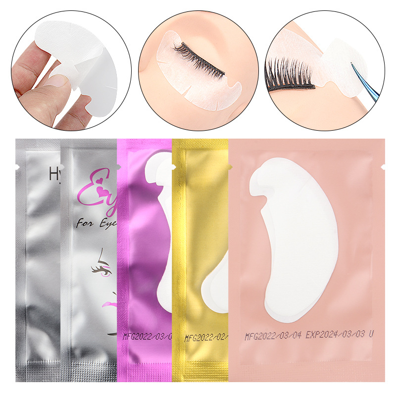50pairs Eyelash Extension Eye  - Eyelash Extension Guide recension och pris