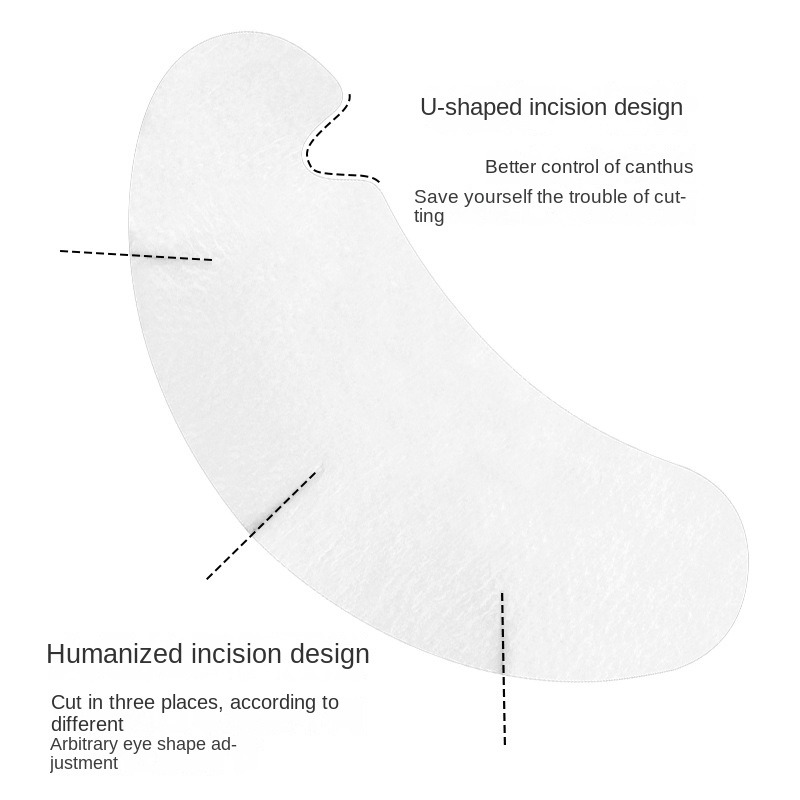 50pairs Eyelash Extension Eye  - Eyelash Extension Guide recension och pris