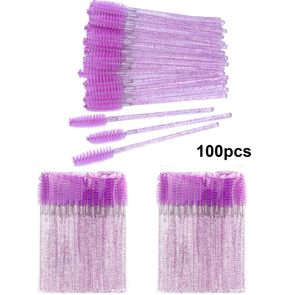 100pcs Disposable Eyelash Brus - Eyelash Extension Wholesale recension och pris