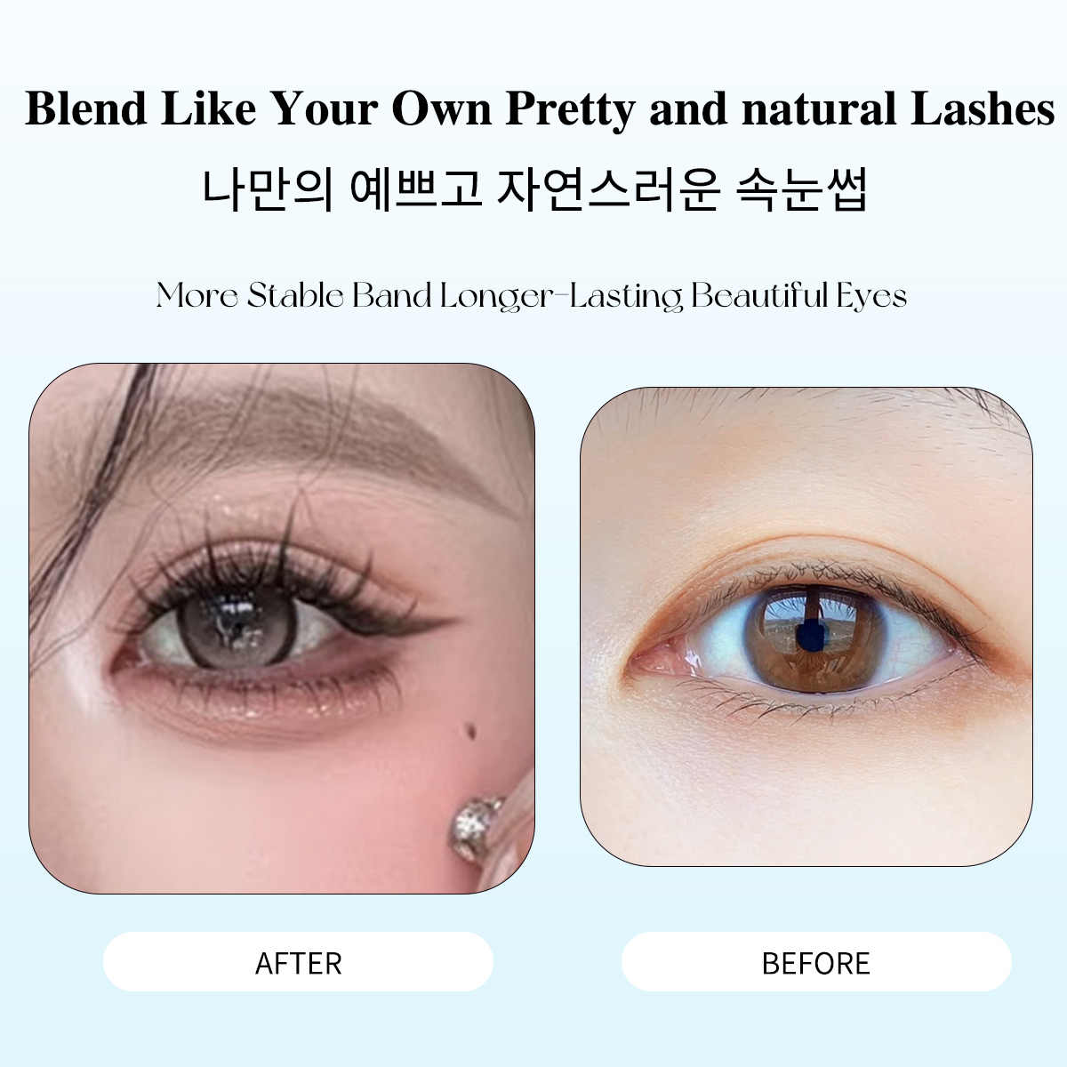 48 Cluster No Glue Fairy False - Eyelash Extension No 10 recension och pris