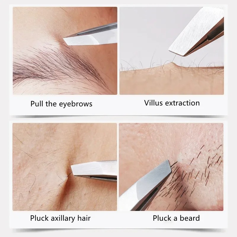 Stainless Steel Oblique Eyebro - Eyelash Extension For No Eyelid recension och pris