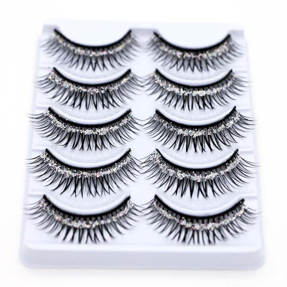 Sequins Thick Cross Lash Eye M - Eyelash Extension For Big Eyes recension och pris
