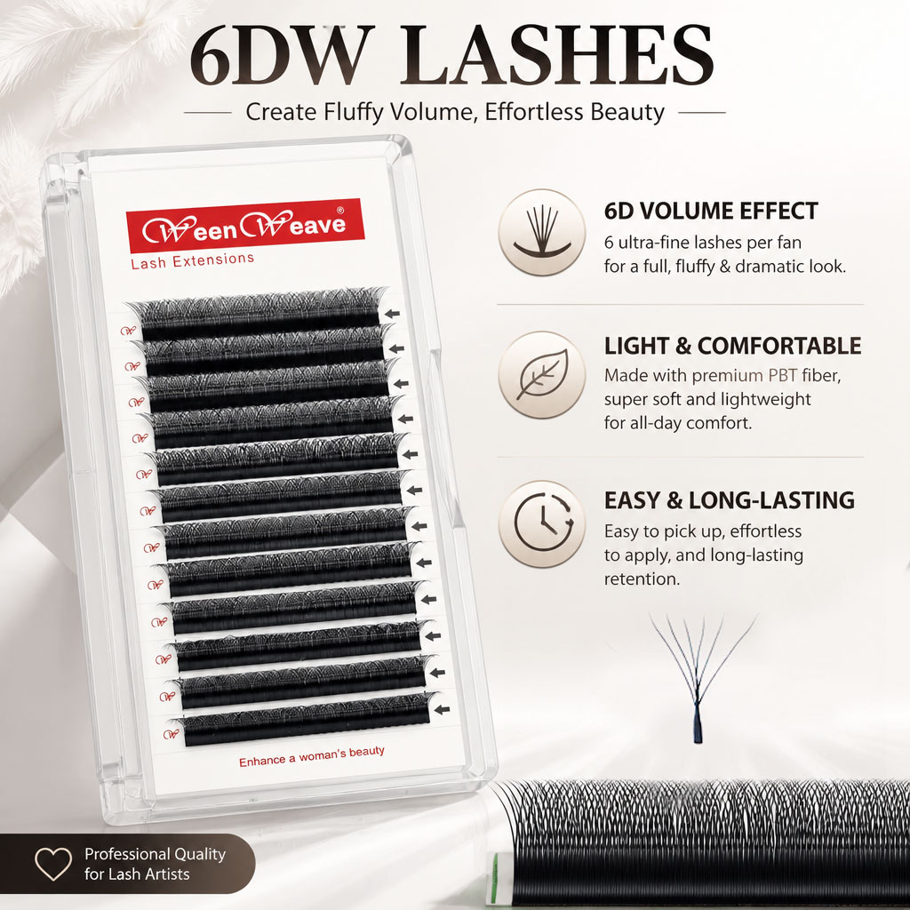 WeenWeave 6D W Style Eyelash E - Eyelash Extension Volume Styles recension och pris