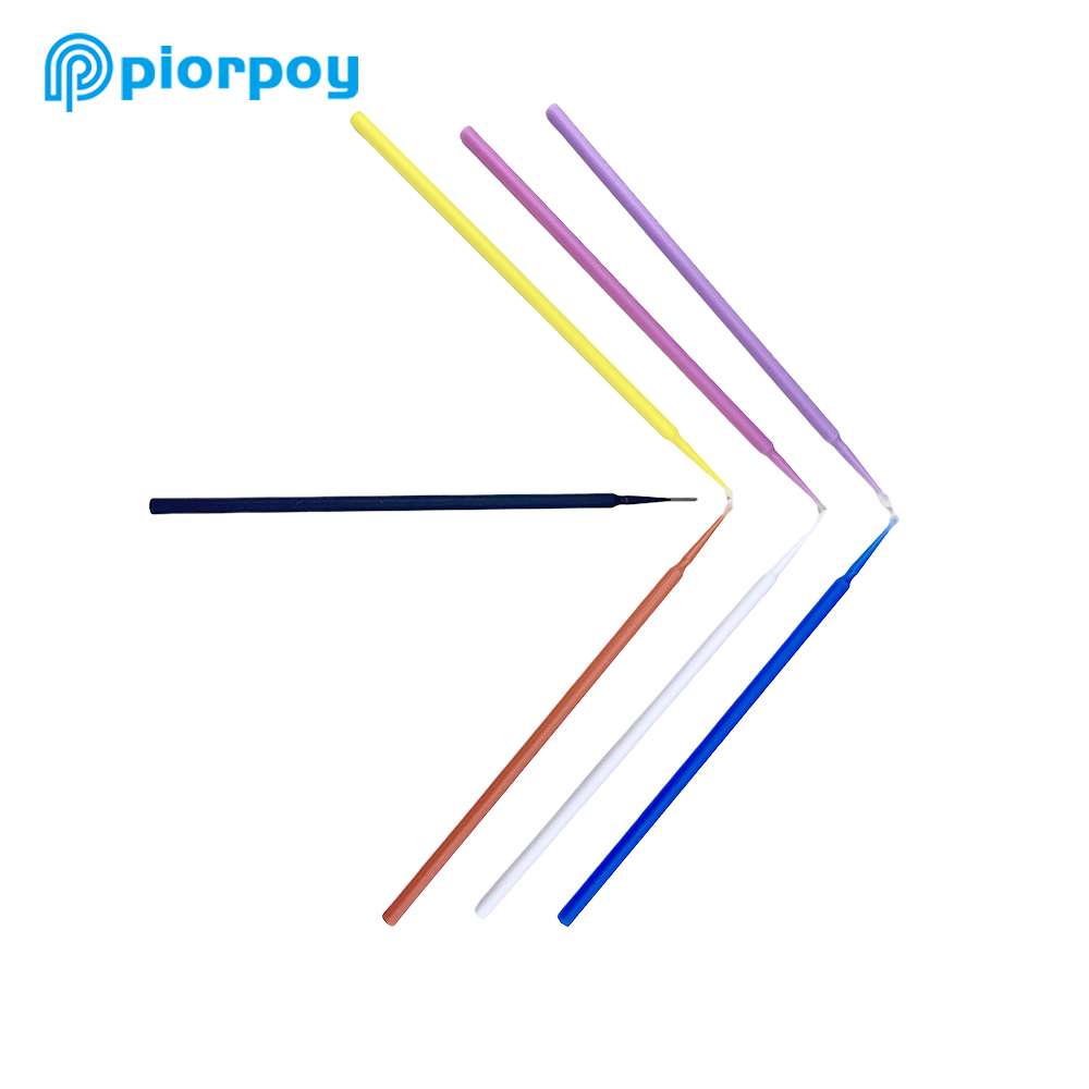 PIORPOY 100Pcs/Bag Dentistry D - Micro Brush Applicator recension och pris
