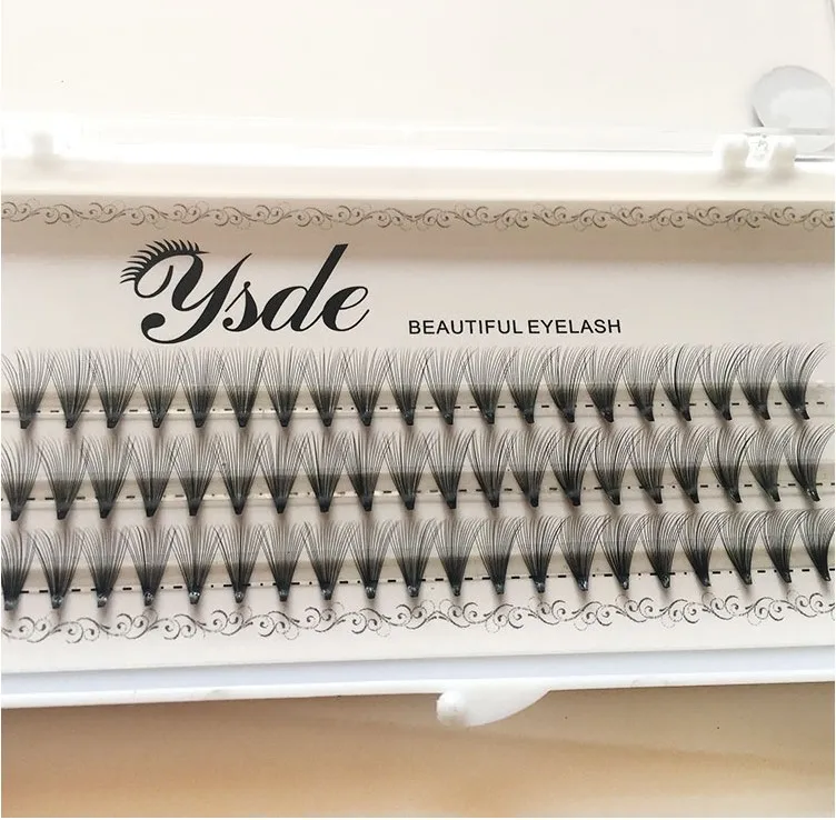 60 bundles/Set Natural 6D Blac - Eyelash Extension For Big Eyes recension och pris