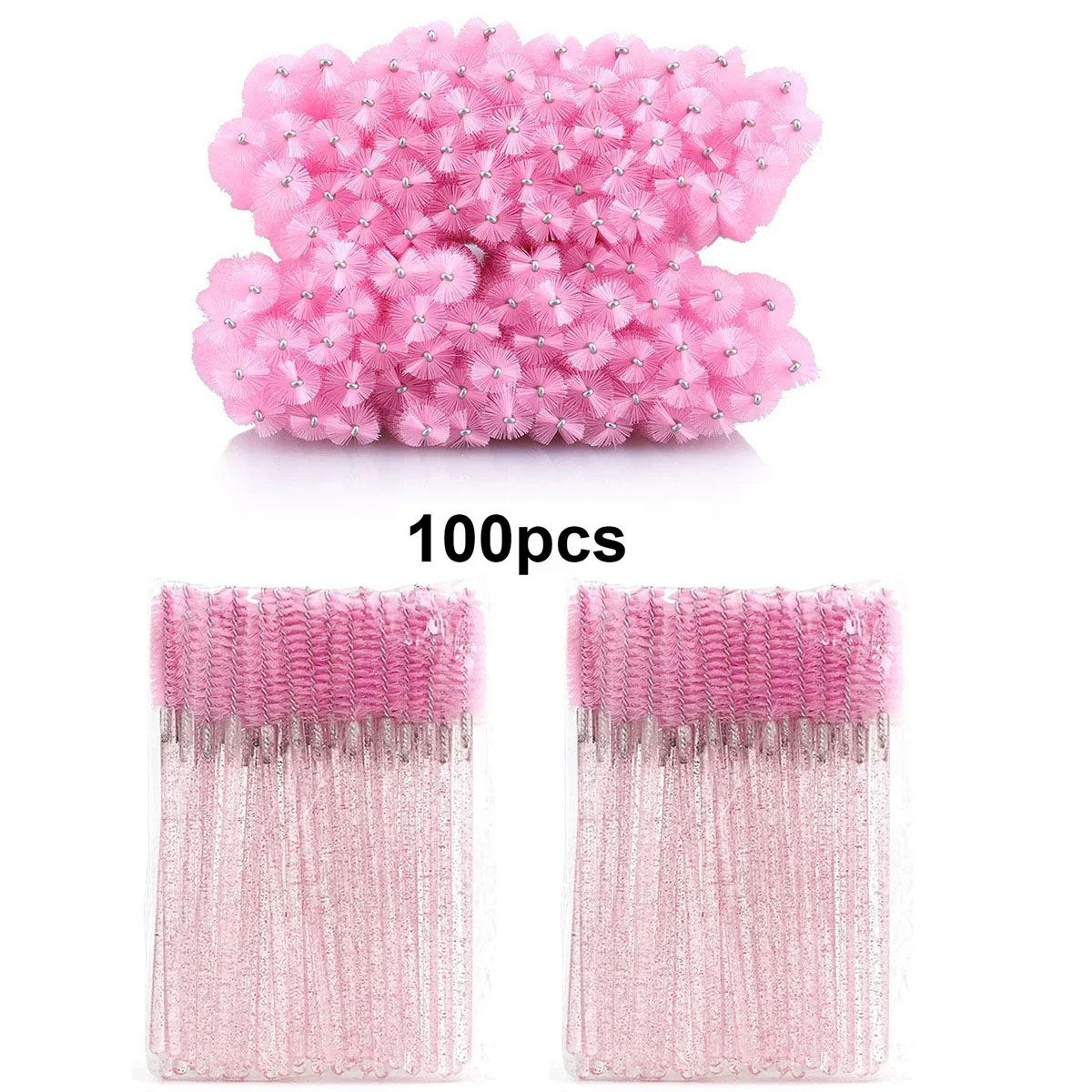 100pcs Disposable Eyelash Brus - Eyelash Extension Wholesale recension och pris