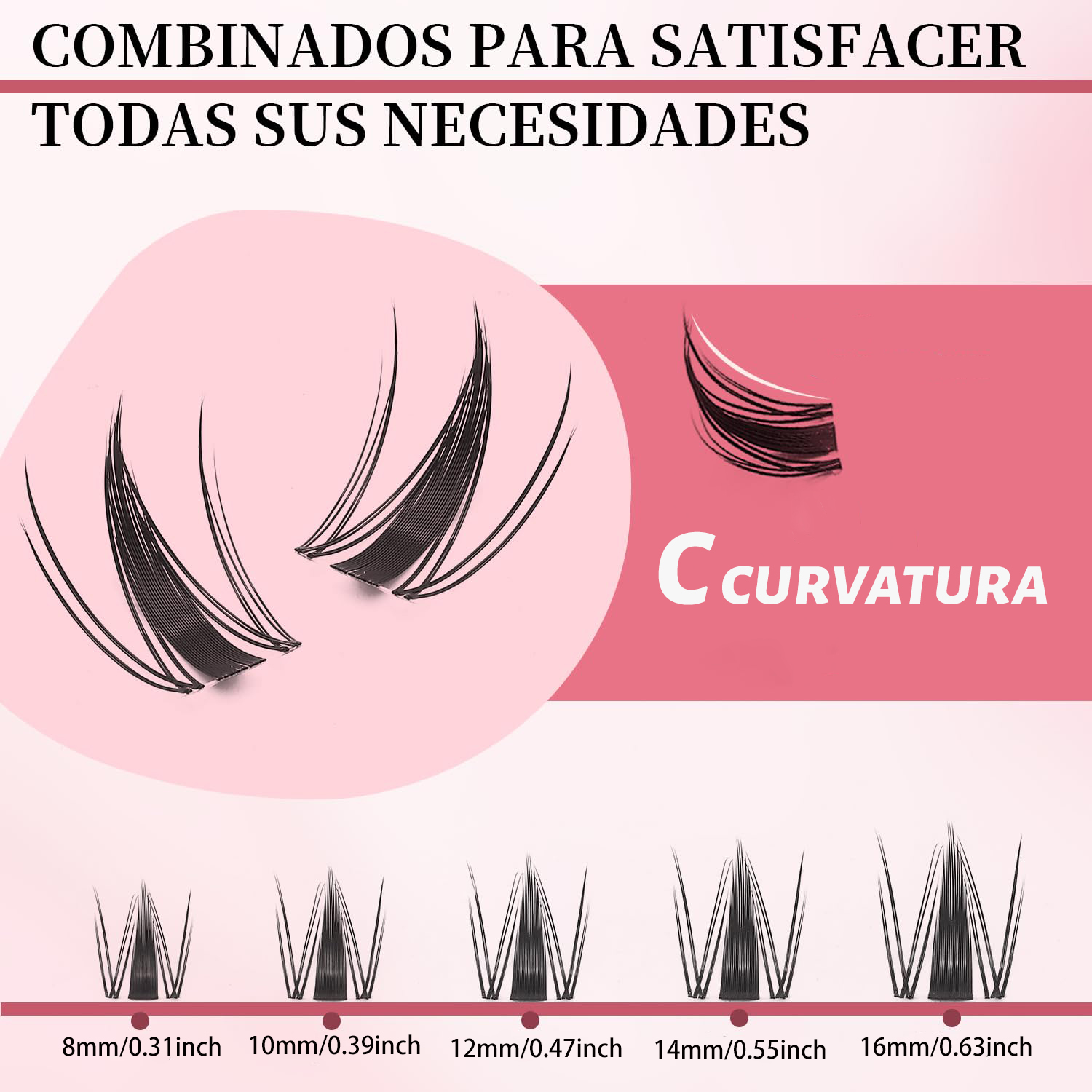 150 Pieces of DIY Natural Thic - Eyelash Extension For Big Eyes recension och pris