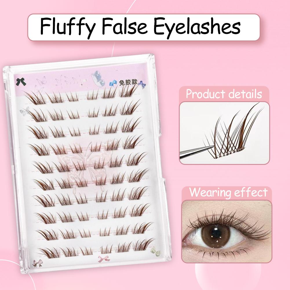 No Need Glue Fox Eye Effect Fl - Eyelash Extension No 10 recension och pris