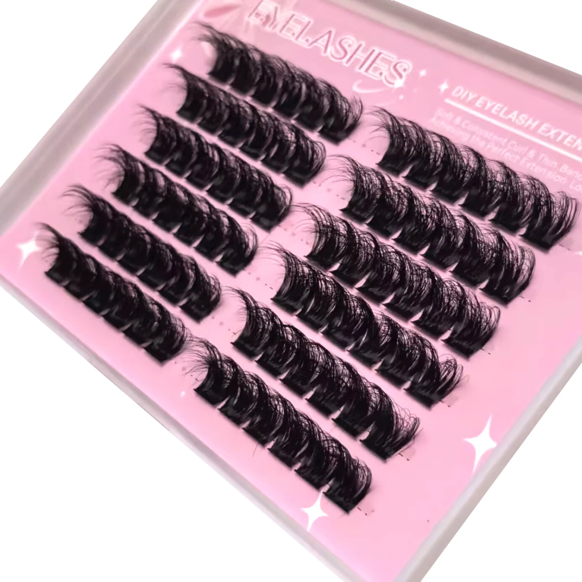 AMSDCN 10 rows false eyelash   - Eyelash Extension For Big Eyes recension och pris