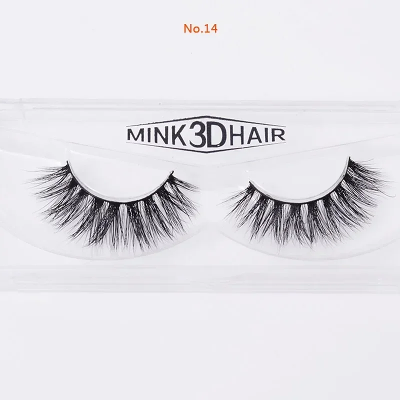 1 Pair 3D Mink Eyelashes Handm - Eyelash Extension No 11 recension och pris