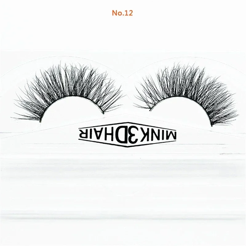 1 Pair 3D Mink Eyelashes Handm - Eyelash Extension No 11 recension och pris