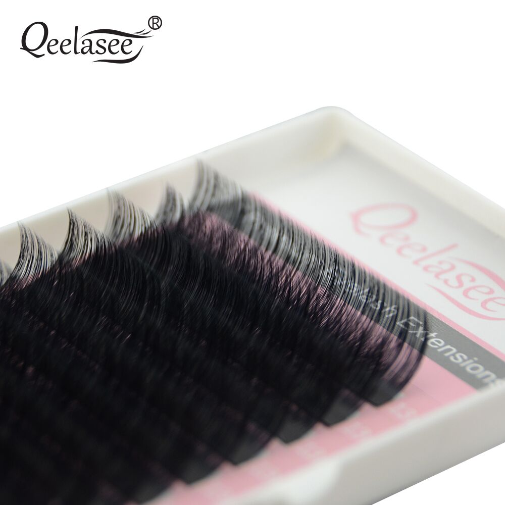Qeelasee Faux Mink Individual  - Eyelash Extension Human Hair recension och pris
