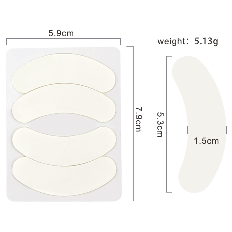 1 Pack 3D Silicone Eye Pads La - Eyelash Extension Guide recension och pris