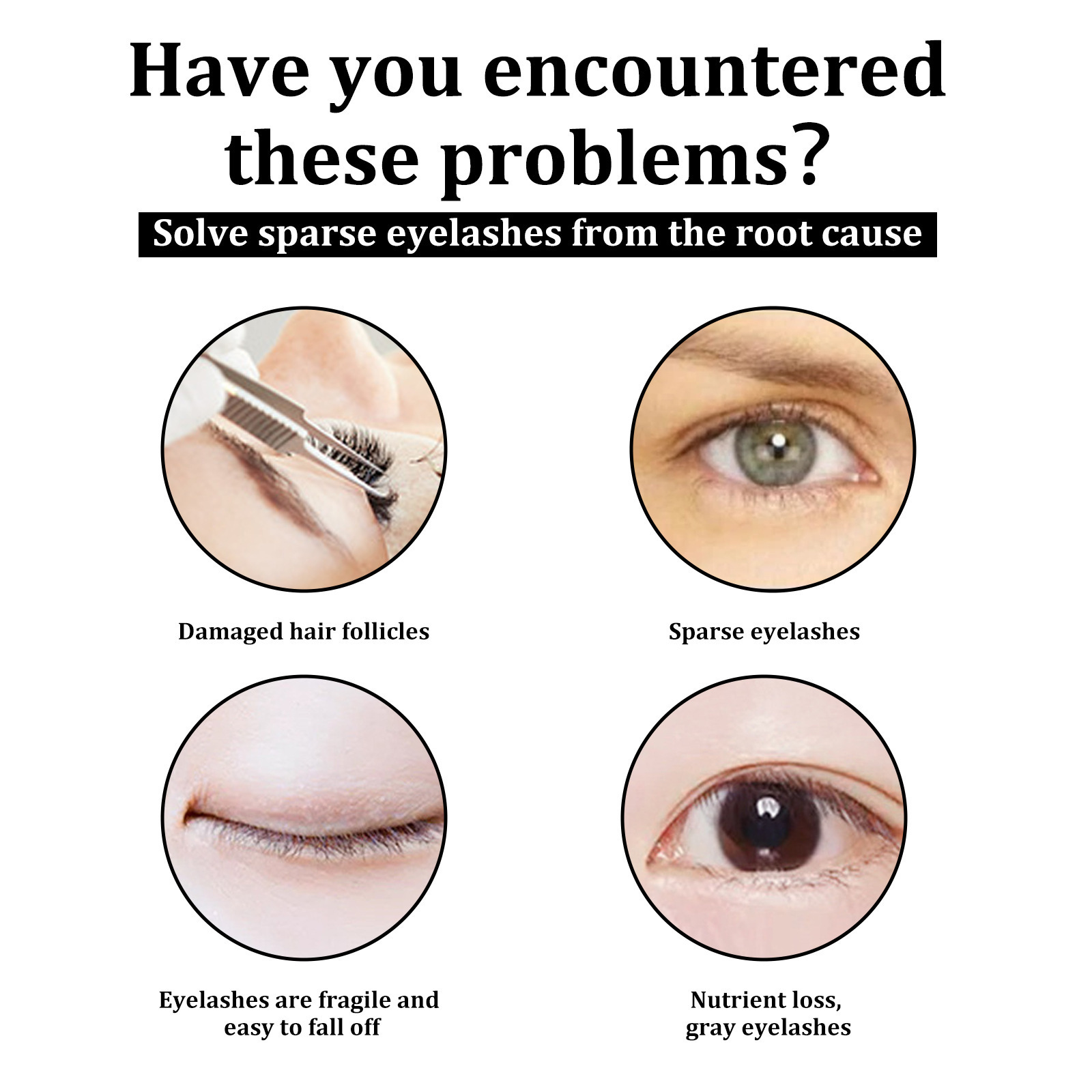 Castor Oil Eyelash Growth Seru - Eyelash Extension Human Hair recension och pris