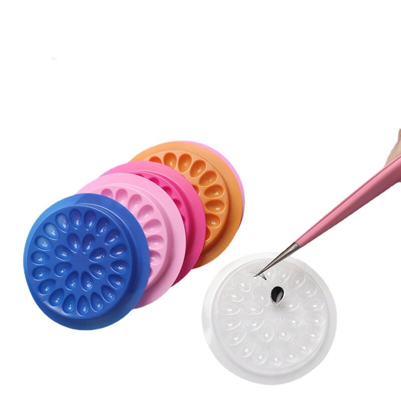 100pcs Eyelash Glue Holder Eye - Eyelash Extension Guide recension och pris