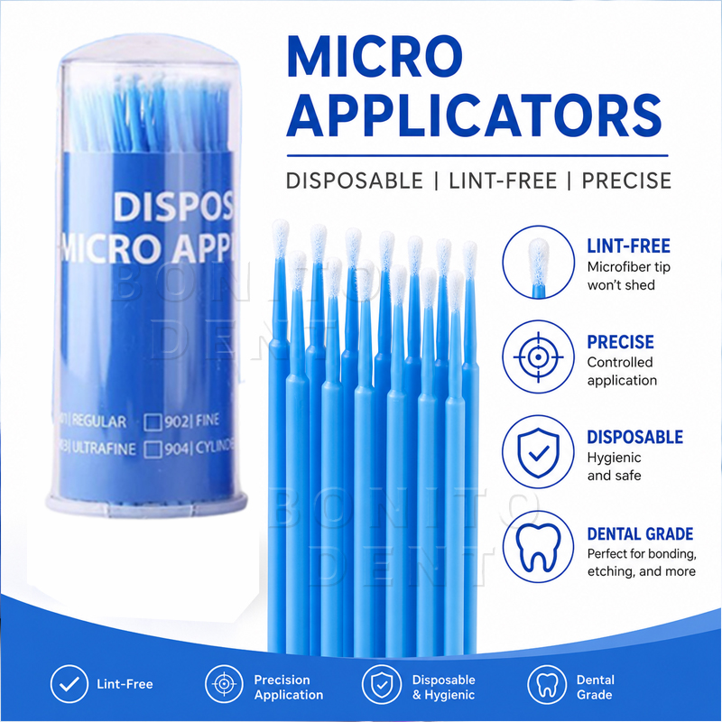 100Pcs Dental Micro Brush Bott - Micro Brush Applicator recension och pris