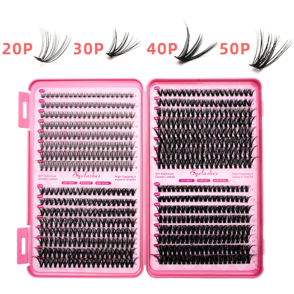 Natural Look False Eyelashes 3 - Eyelash Extension Volume Styles recension och pris
