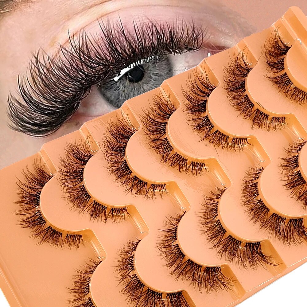7pairs Mink Eyelashes Invisibl - Eyelash Extension For Big Eyes recension och pris