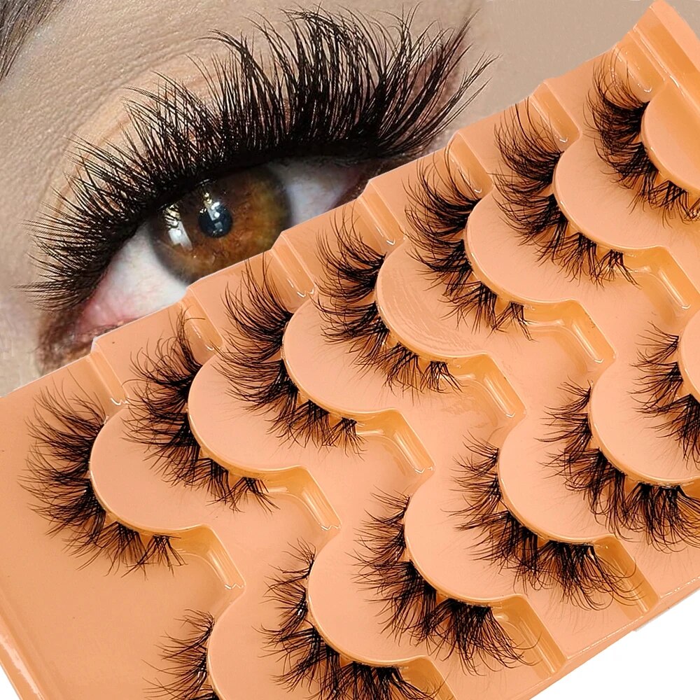 7pairs Mink Eyelashes Invisibl - Eyelash Extension For Big Eyes recension och pris