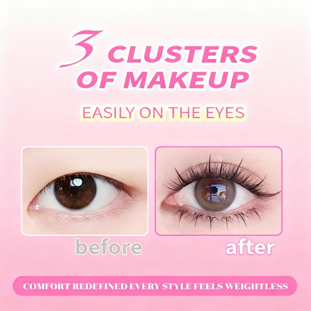 Self-Adhesive Eyelash Clusters - Eyelash Extension No 10 recension och pris