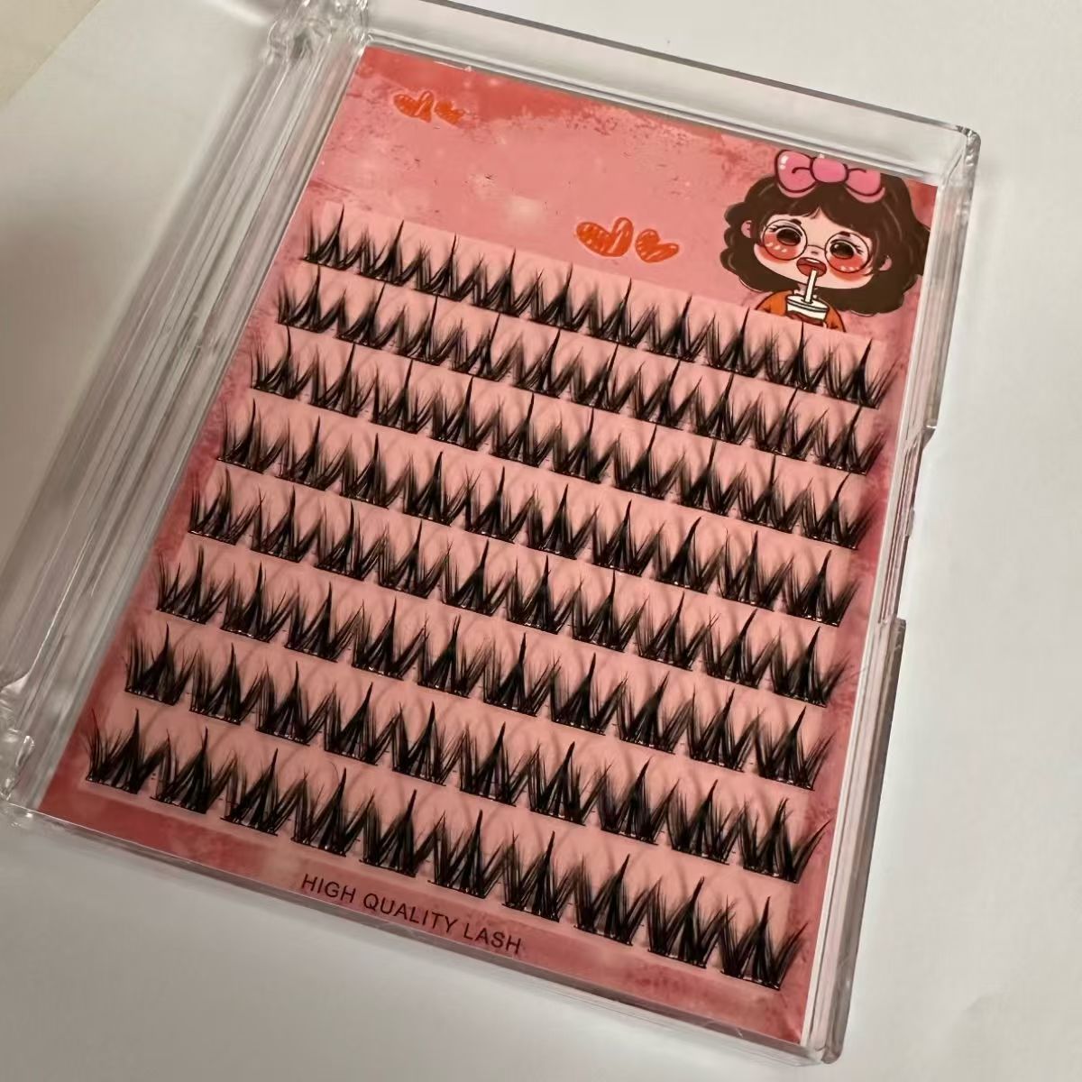 100PCS Natural Self Adhesive E - Eyelash Extension No 11 recension och pris