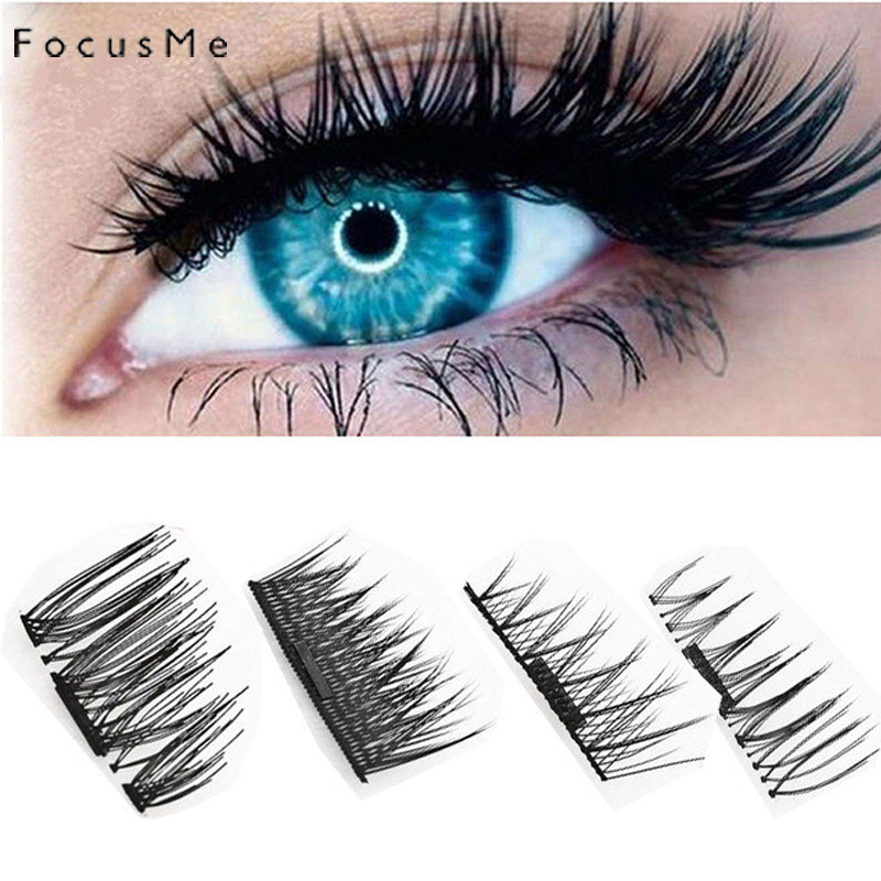 FocusMe 4pcs/2Pair Double Magn - Eyelash Extension For Big Eyes recension och pris